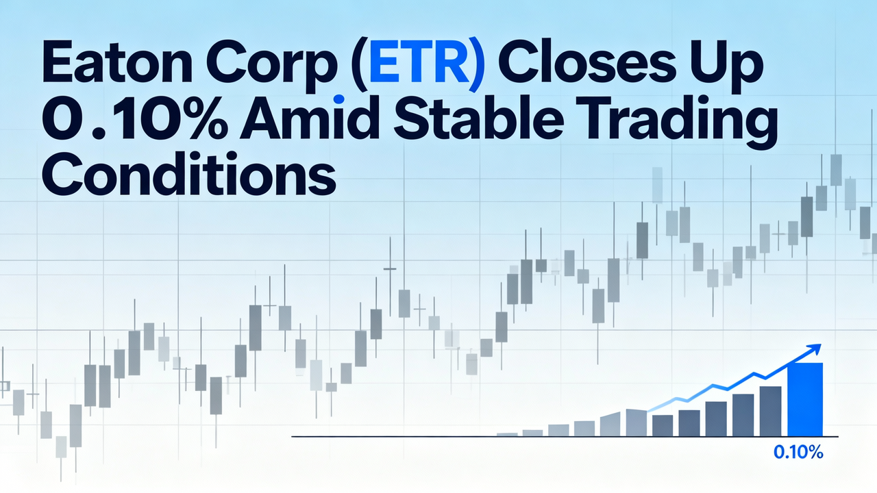 Eaton Corp (ETR) Closes Up 0.10% Amid Stable Trading Conditions