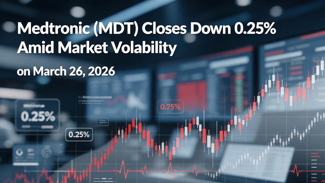 Medtronic (MDT) Closes Down 0.25% Amid Market Volatility on March 26, 2026