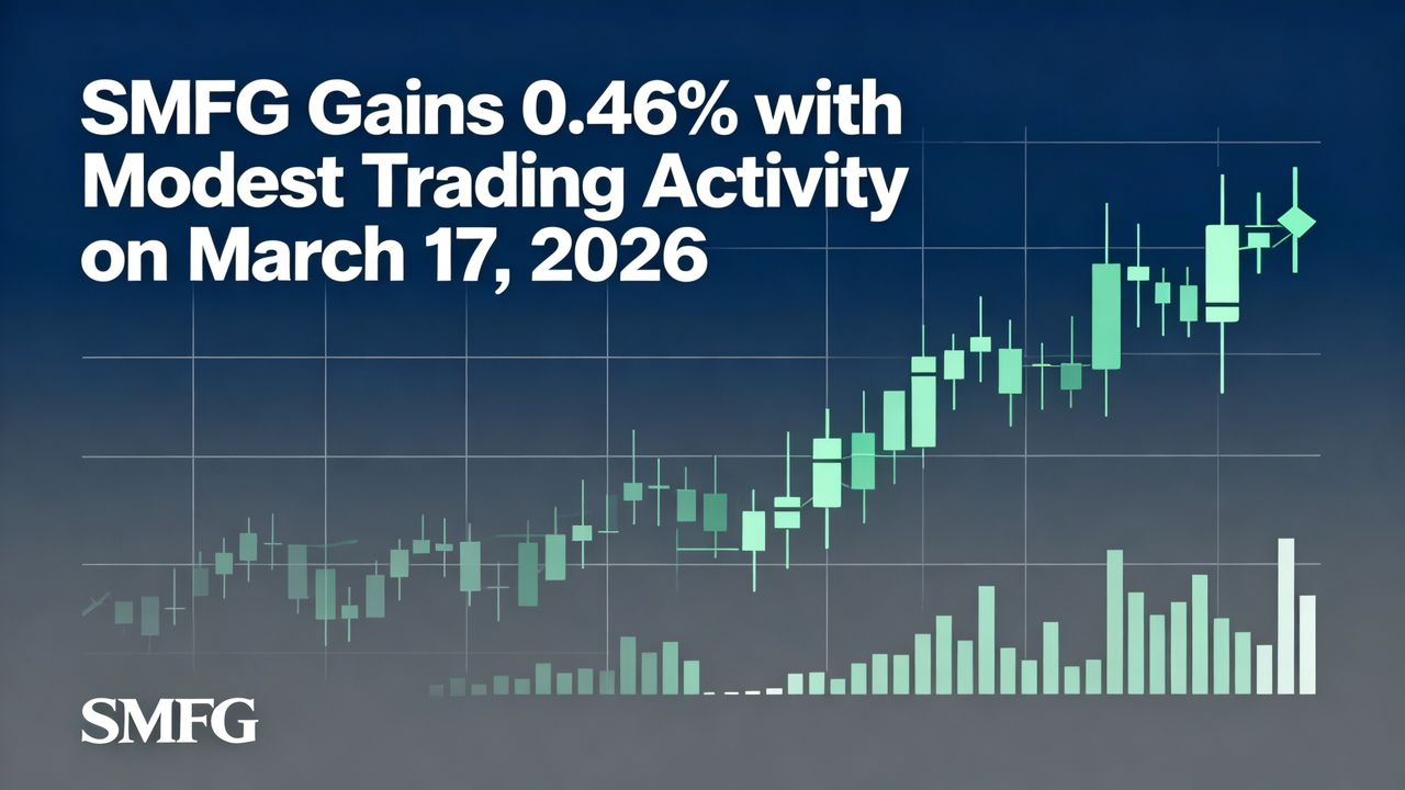 SMFG Gains 0.46% with Modest Trading Activity on March 17, 2026