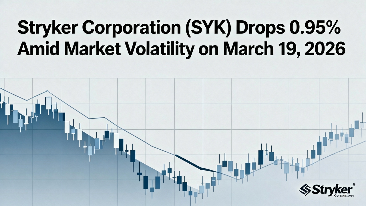 Stryker Corporation (SYK) Drops 0.95% Amid Market Volatility on March 19, 2026
