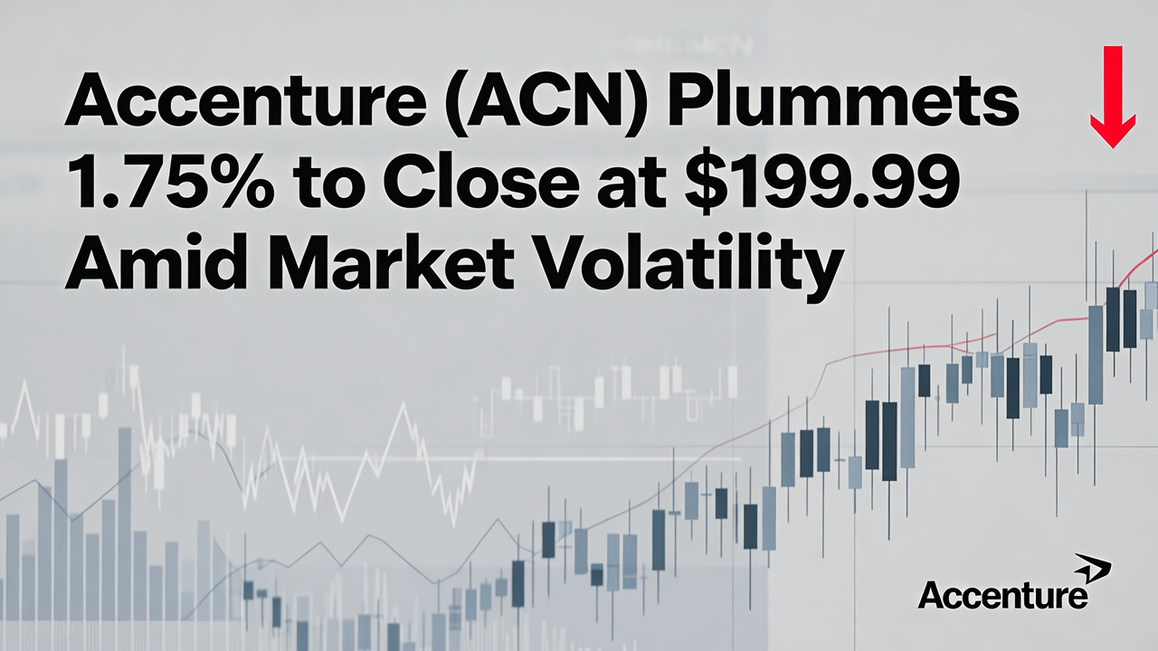 Accenture (ACN) Plummets 1.75% to Close at $199.99 Amid Market Volatility