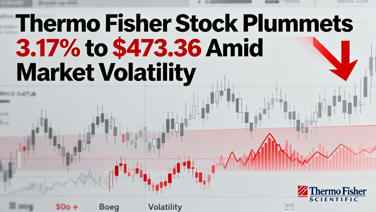 Thermo Fisher Stock Plummets 3.17% to $473.36 Amid Market Volatility