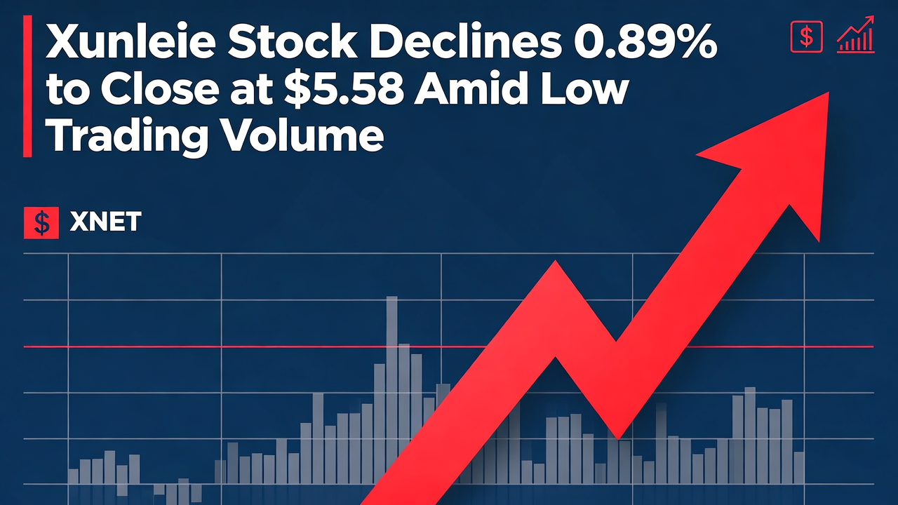 Xunlei Stock Declines 0.89% to Close at $5.58 Amid Low Trading Volume