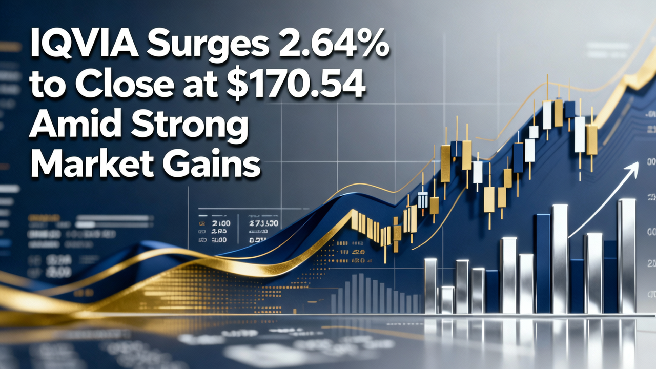 IQVIA Surges 2.64% to Close at $170.54 Amid Strong Market Gains