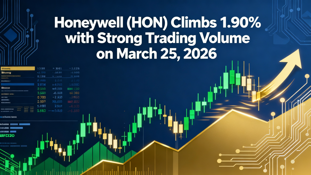 Honeywell (HON) Climbs 1.90% with Strong Trading Volume on March 25, 2026