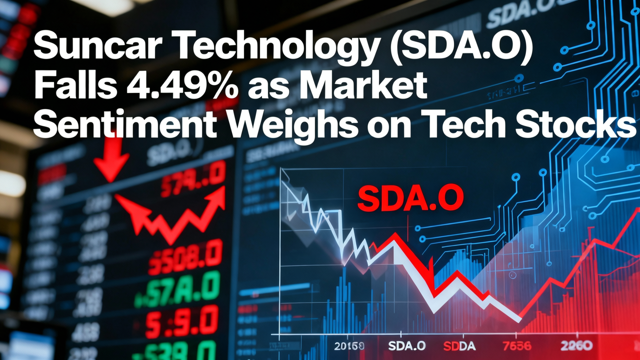 Suncar Technology (SDA.O) Falls 4.49% as Market Sentiment Weighs on Tech Stocks