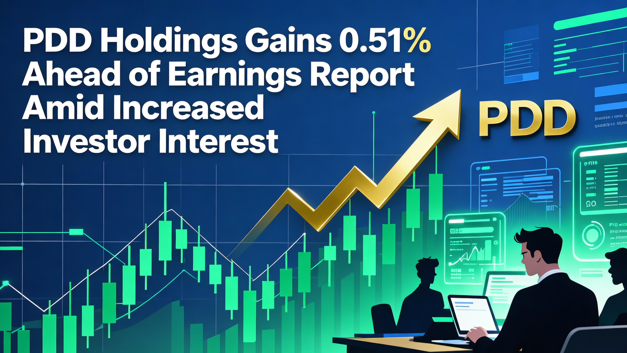 PDD Holdings Gains 0.51% Ahead of Earnings Report Amid Increased Investor Interest