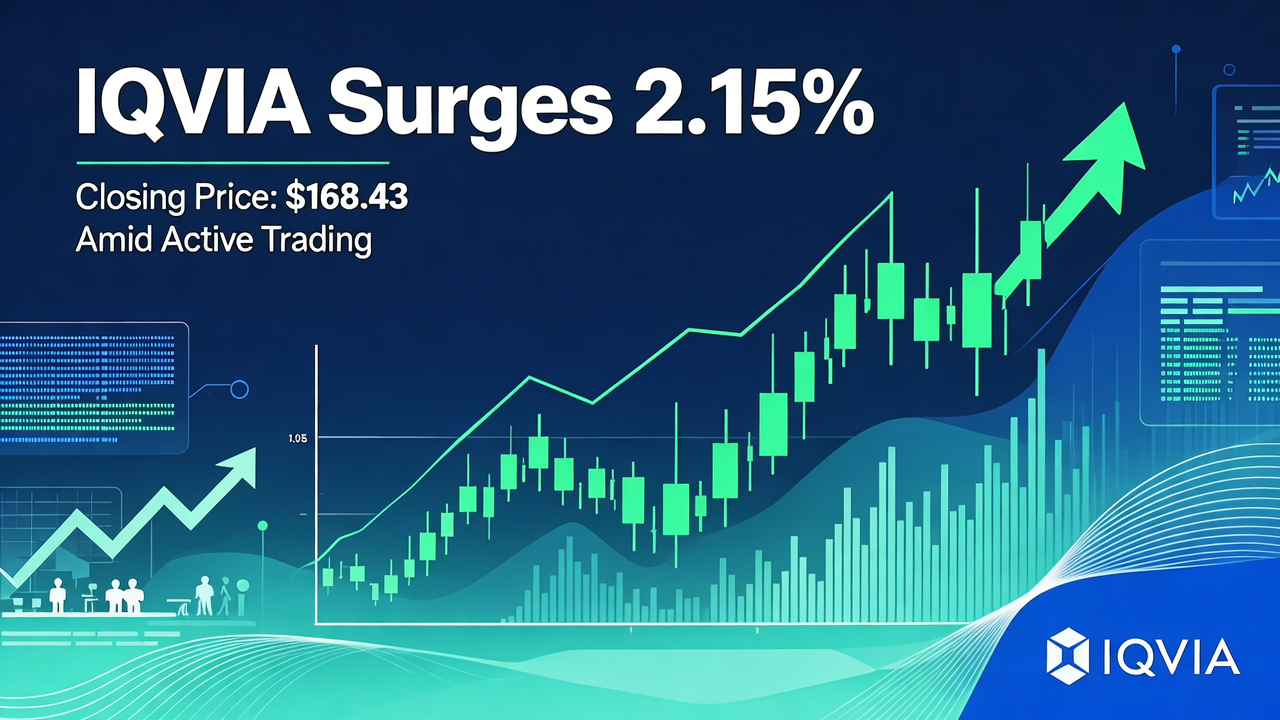 IQVIA Surges 2.15% with Closing Price of $168.43 Amid Active Trading