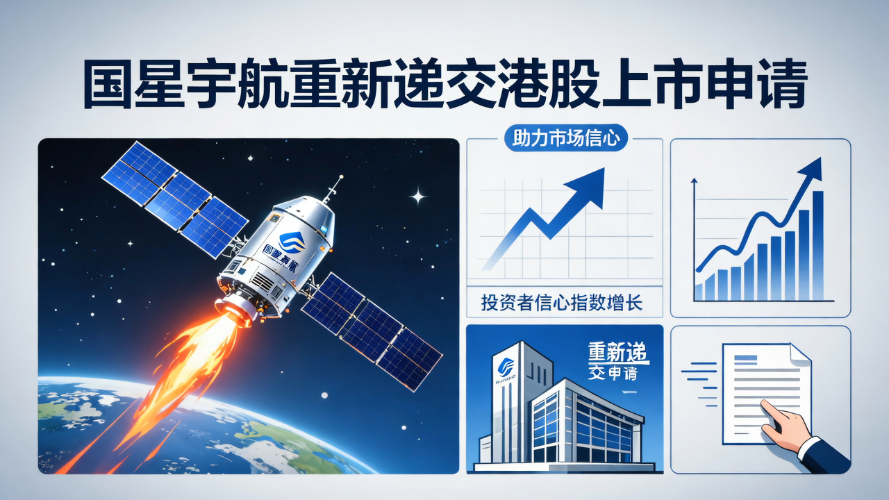 国星宇航重新递交港股上市申请，AI卫星发射成功助力市场信心