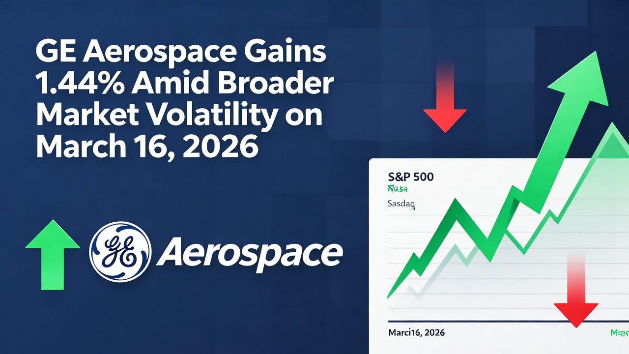GE Aerospace Gains 1.44% Amid Broader Market Volatility on March 16, 2026