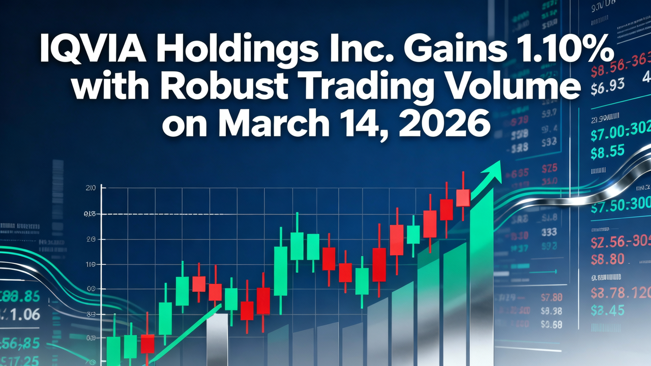 IQVIA Holdings Inc. Gains 1.10% with Robust Trading Volume on March 14, 2026