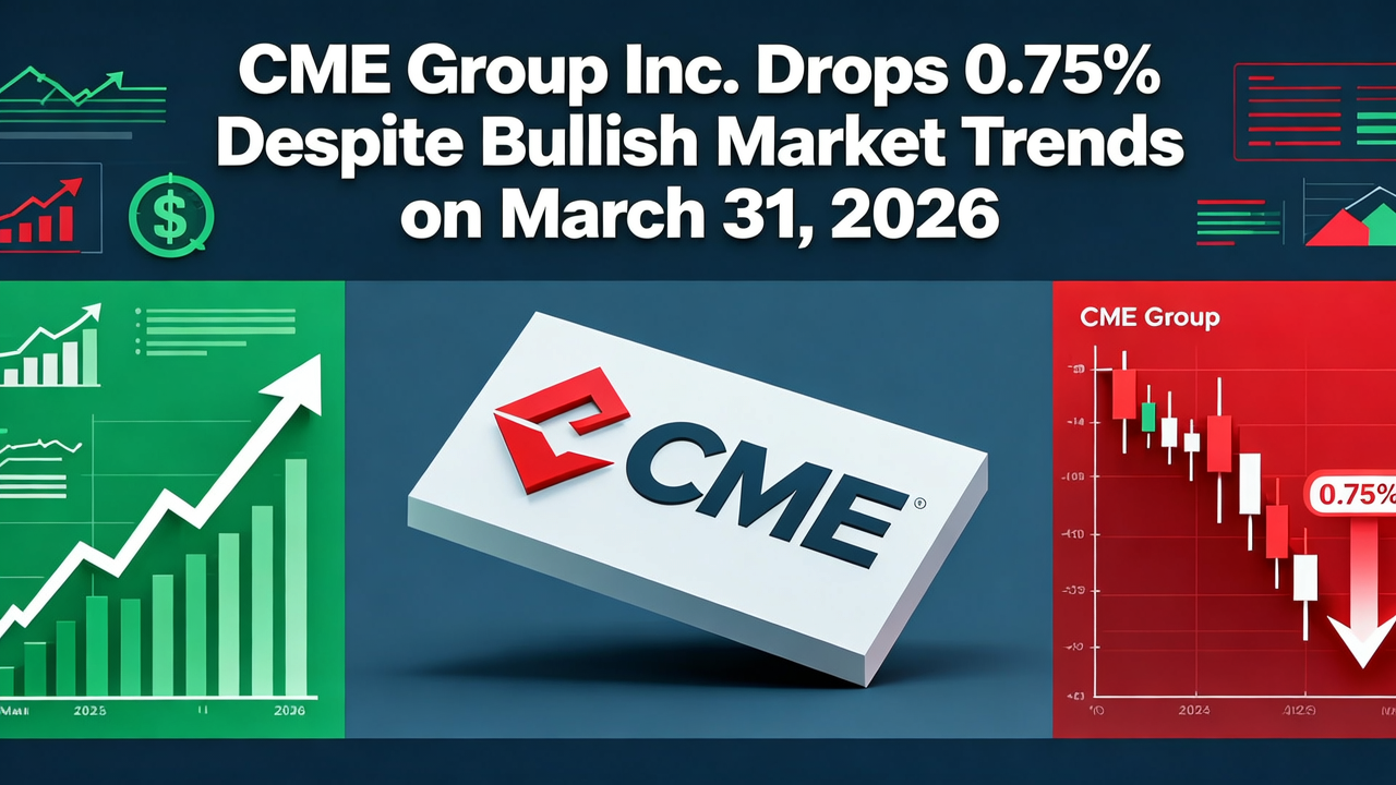 CME Group Inc. Drops 0.75% Despite Bullish Market Trends on March 31, 2026