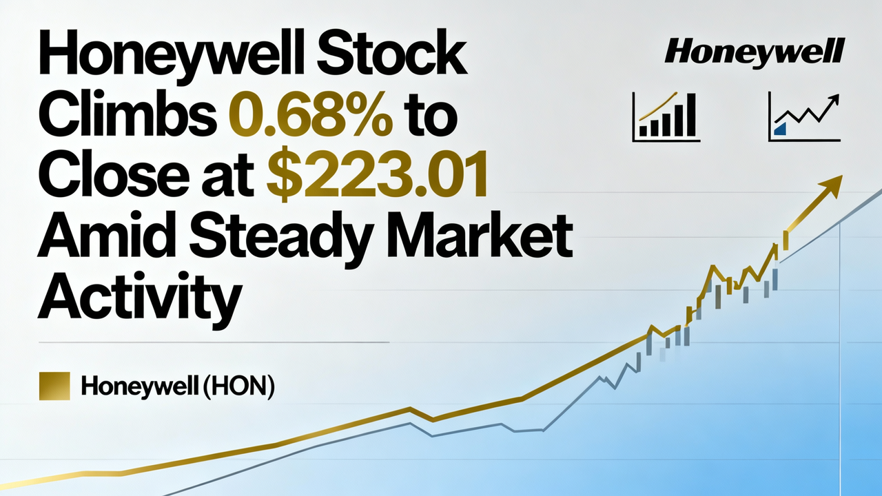 Honeywell Stock Climbs 0.68% to Close at $223.01 Amid Steady Market Activity