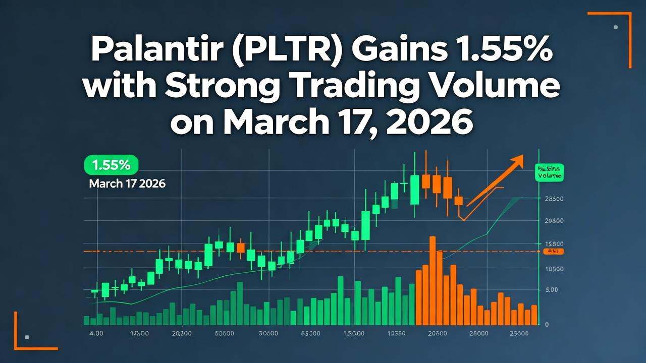 Palantir (PLTR) Gains 1.55% with Strong Trading Volume on March 17, 2026