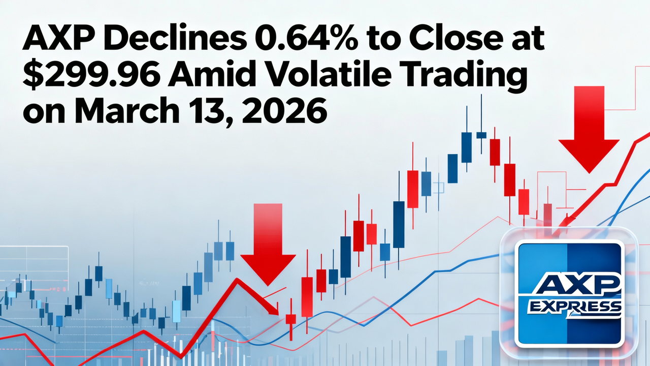 AXP Declines 0.64% to Close at $299.96 Amid Volatile Trading on March 13, 2026