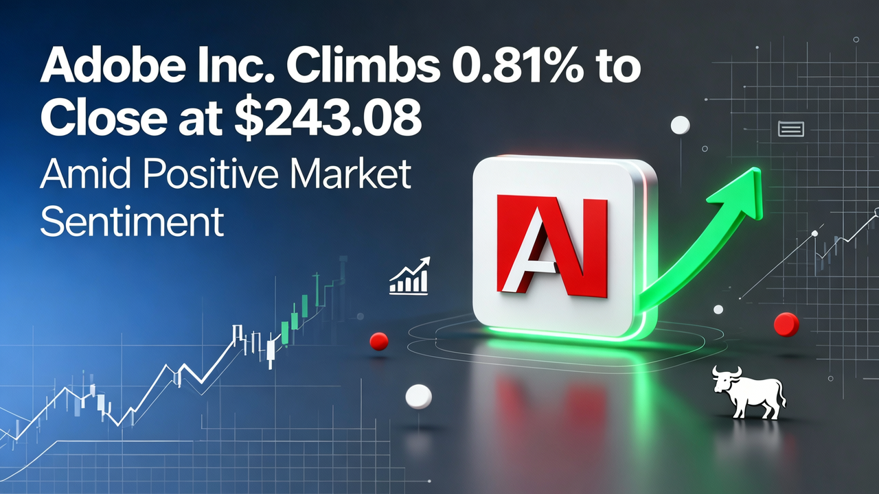 Adobe Inc. Climbs 0.81% to Close at $243.08 Amid Positive Market Sentiment