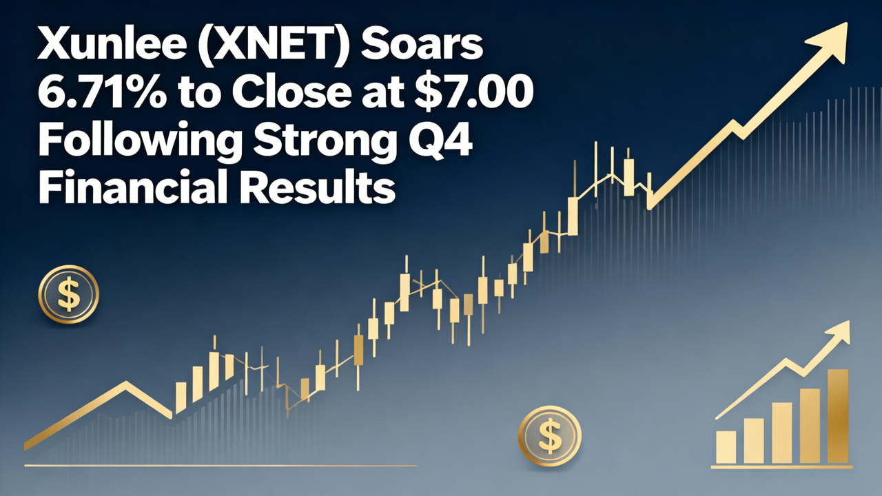 Xunlei (XNET) Soars 6.71% to Close at $7.00 Following Strong Q4 Financial Results