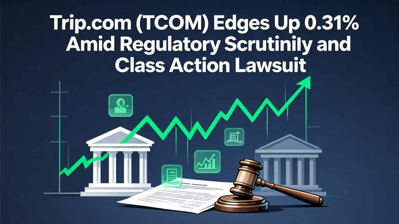 Trip.com (TCOM) Edges Up 0.31% Amid Regulatory Scrutiny and Class Action Lawsuit