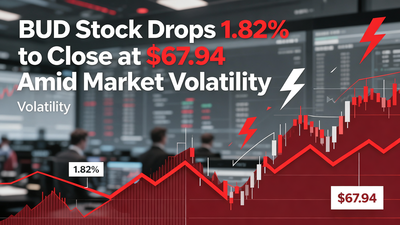 BUD Stock Drops 1.82% to Close at $67.94 Amid Market Volatility