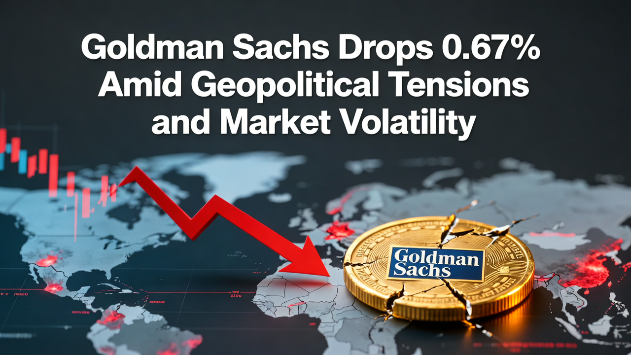 Goldman Sachs Drops 0.67% Amid Geopolitical Tensions and Market Volatility