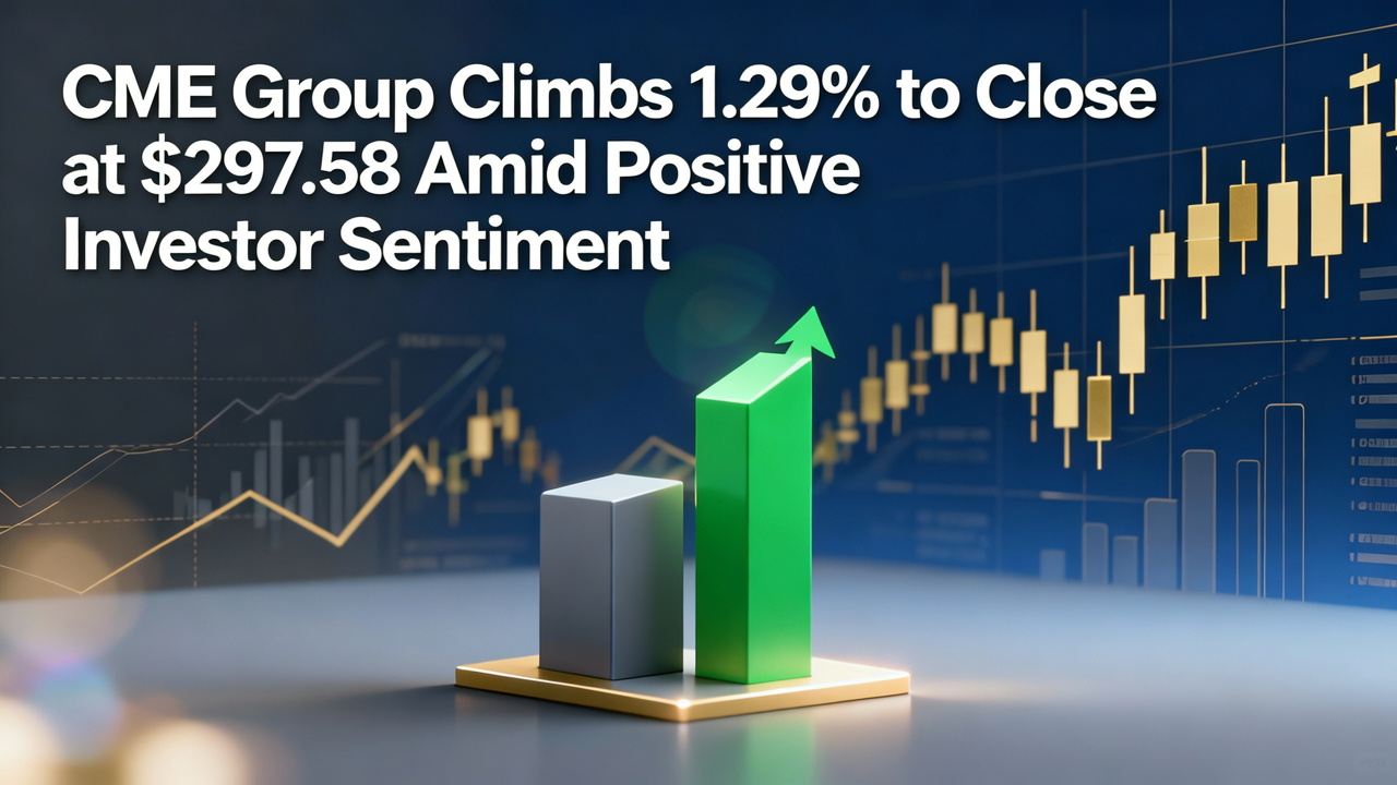 CME Group Climbs 1.29% to Close at $297.58 Amid Positive Investor Sentiment