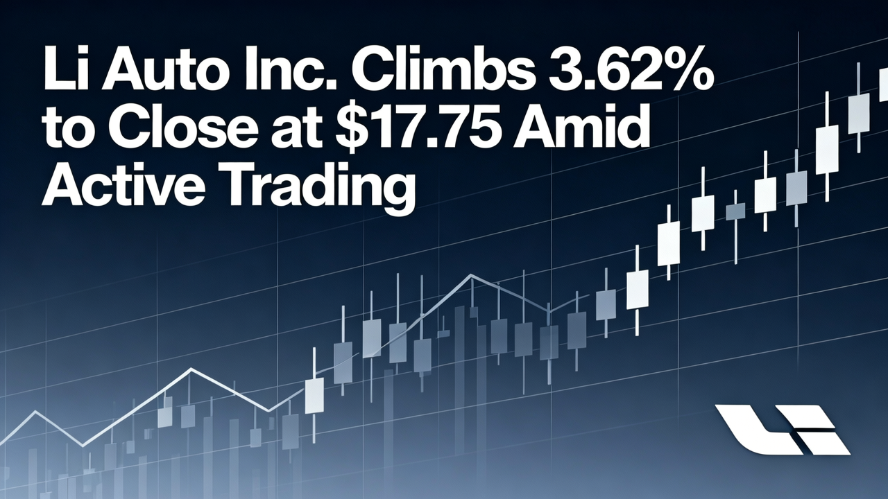 Li Auto Inc. Climbs 3.62% to Close at $17.75 Amid Active Trading