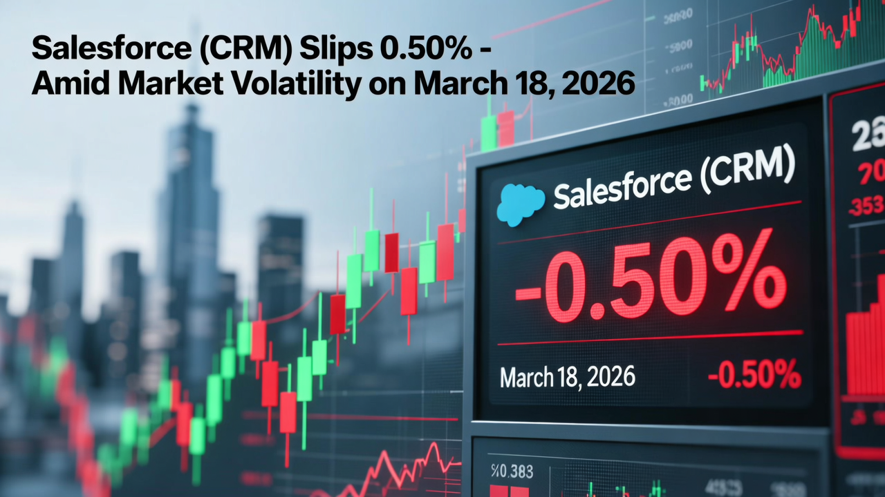 Salesforce (CRM) Slips 0.50% Amid Market Volatility on March 18, 2026