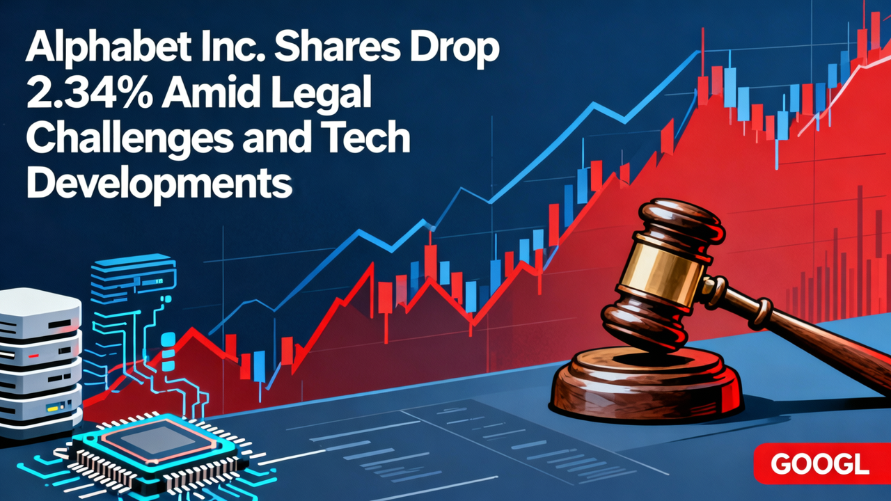 Alphabet Inc. Shares Drop 2.34% Amid Legal Challenges and Tech Developments