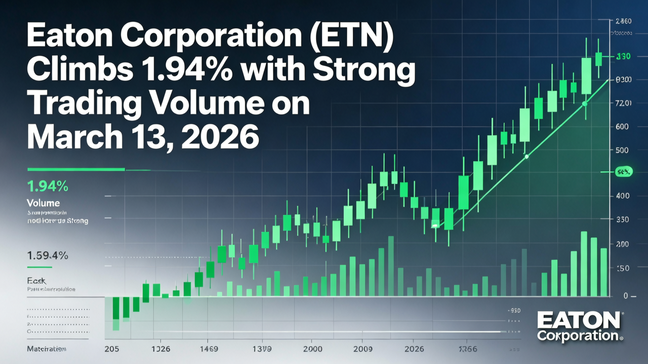 Eaton Corporation (ETN) Climbs 1.94% with Strong Trading Volume on March 13, 2026