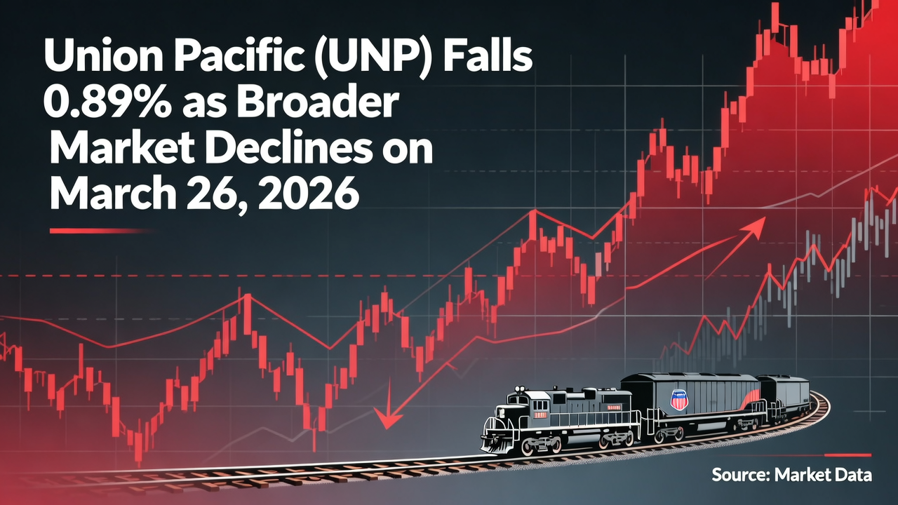 Union Pacific (UNP) Falls 0.89% as Broader Market Declines on March 26, 2026