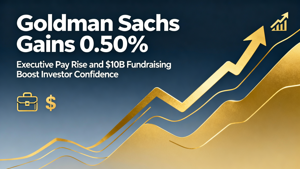 Goldman Sachs Gains 0.50% as Executive Pay Rise and $10B Fundraising Boost Investor Confidence