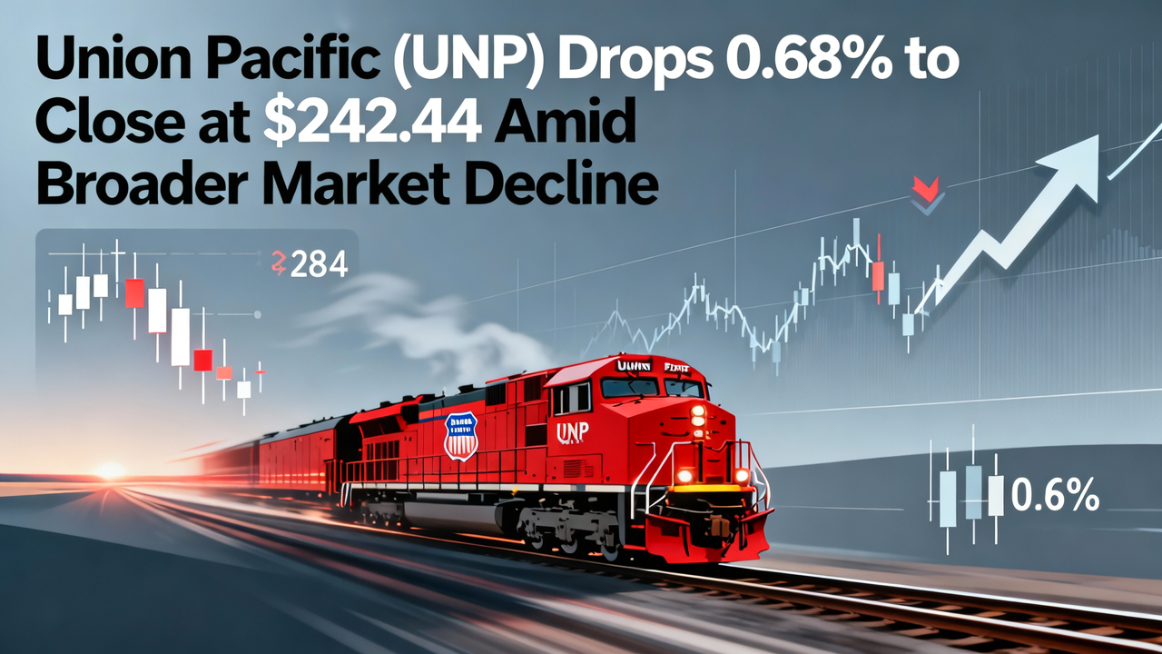 Union Pacific (UNP) Drops 0.68% to Close at $242.44 Amid Broader Market Decline