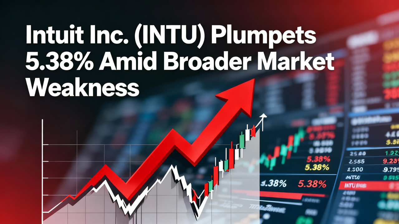 Intuit Inc. (INTU) Plummets 5.38% Amid Broader Market Weakness