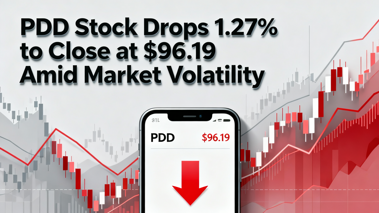 PDD Stock Drops 1.27% to Close at $96.19 Amid Market Volatility