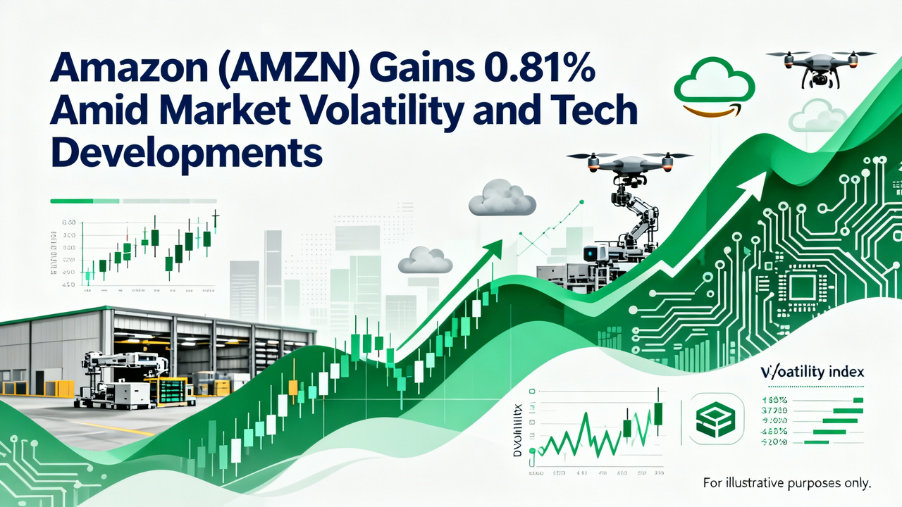 Amazon (AMZN) Gains 0.81% Amid Market Volatility and Tech Developments