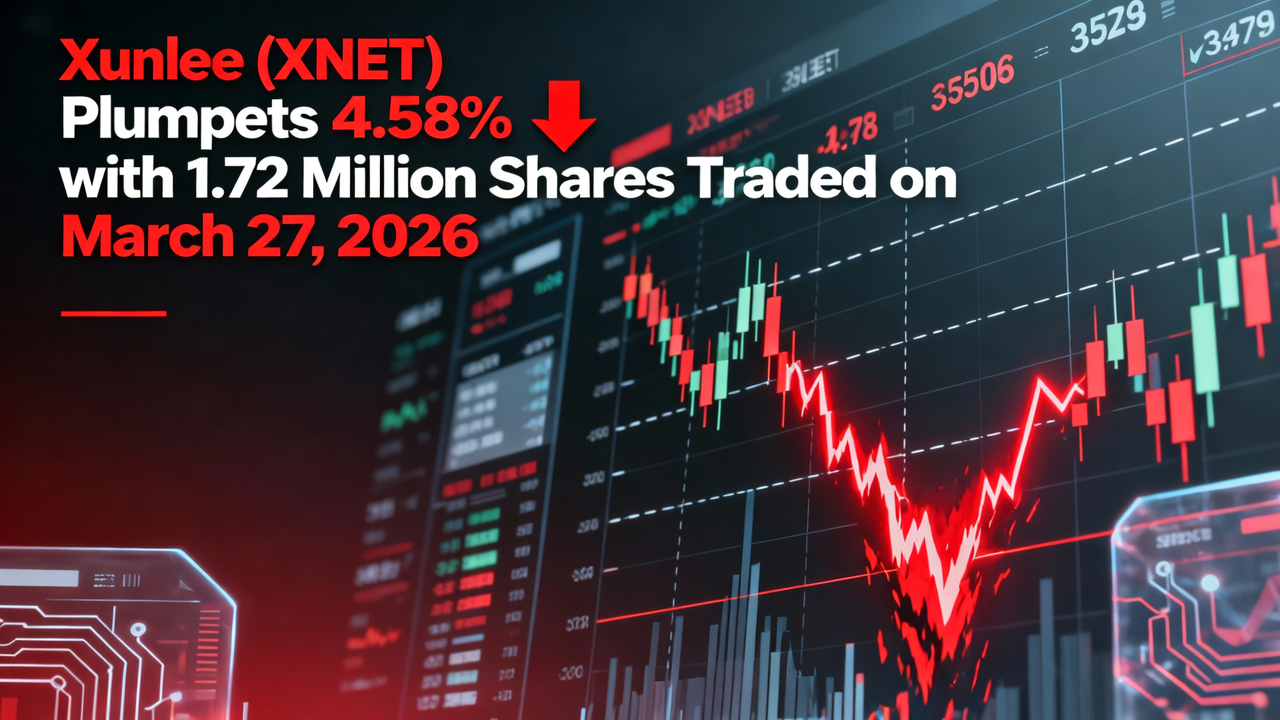 Xunlei (XNET) Plummets 4.58% with 1.72 Million Shares Traded on March 27, 2026
