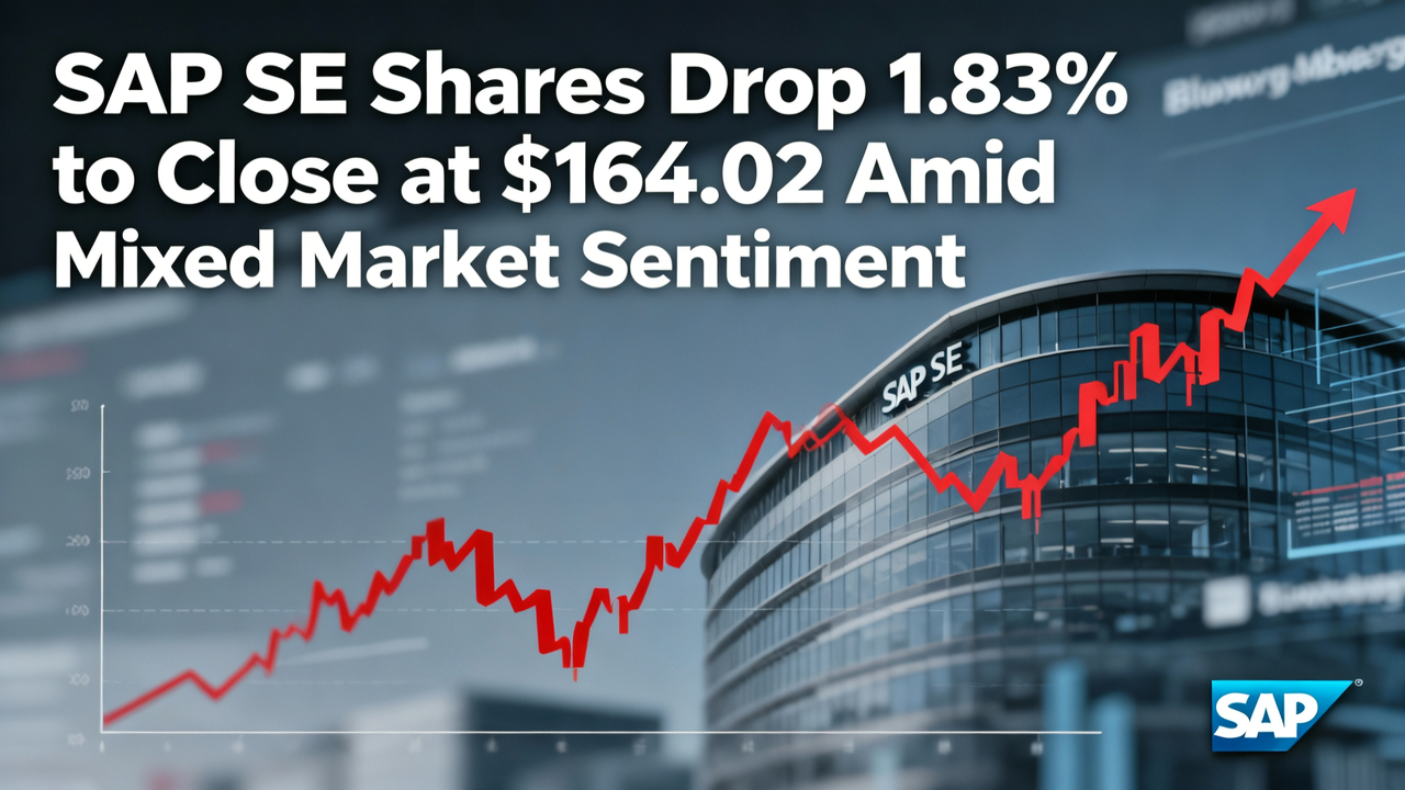 SAP SE Shares Drop 1.83% to Close at $164.02 Amid Mixed Market Sentiment