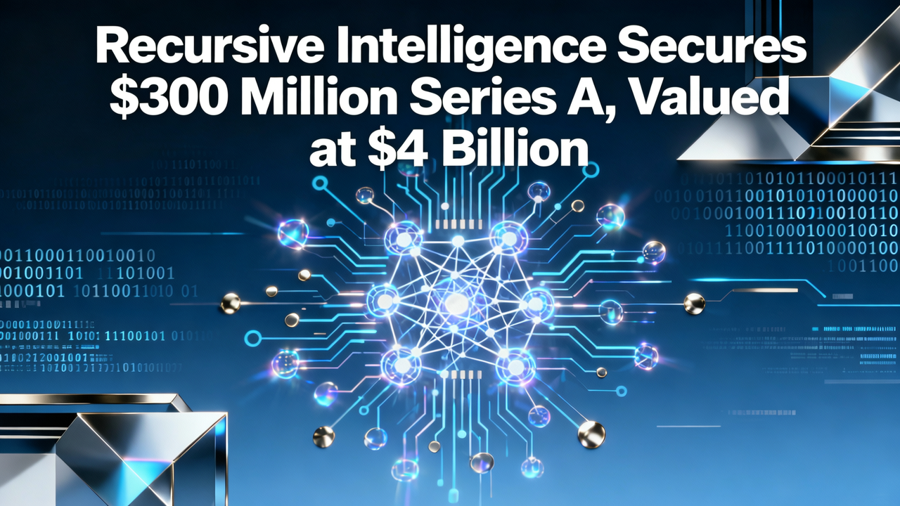 Recursive Intelligence Secures $300 Million Series A, Valued at $4 Billion