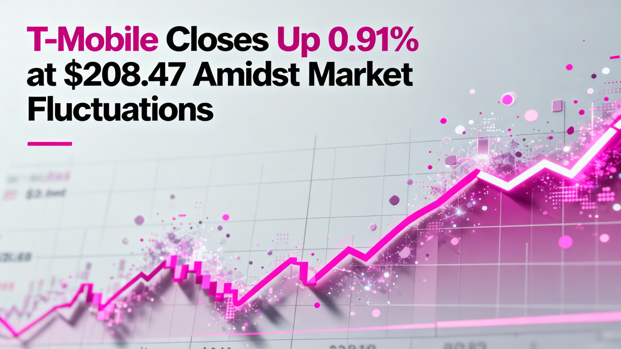 T-Mobile Closes Up 0.91% at $208.47 Amidst Market Fluctuations