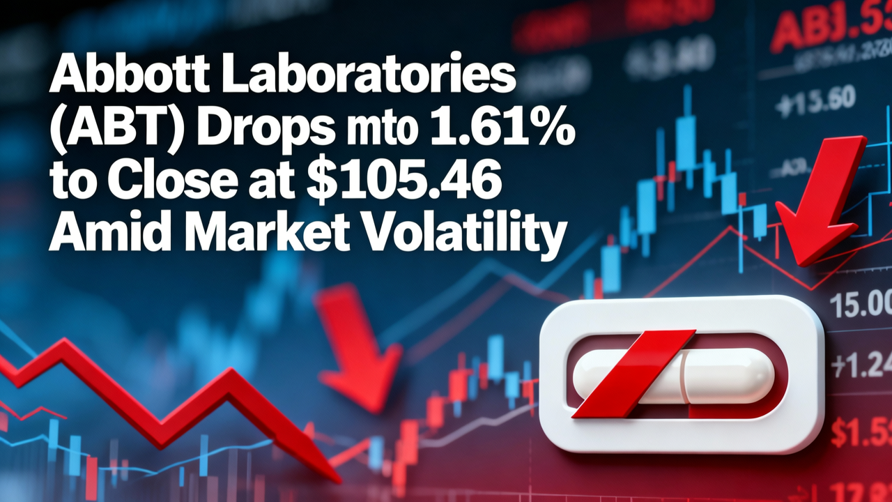 Abbott Laboratories (ABT) Drops 1.61% to Close at $105.46 Amid Market Volatility