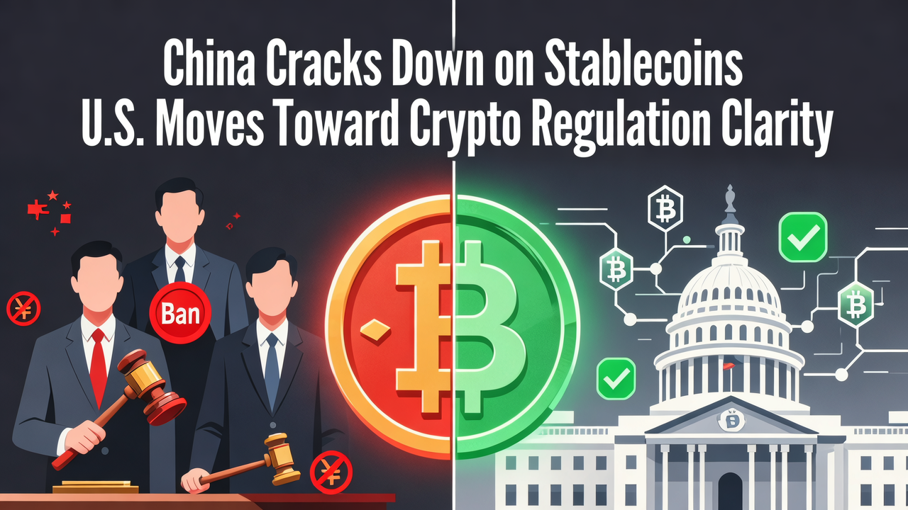 China Cracks Down on Stablecoins as U.S. Moves Toward Crypto Regulation Clarity