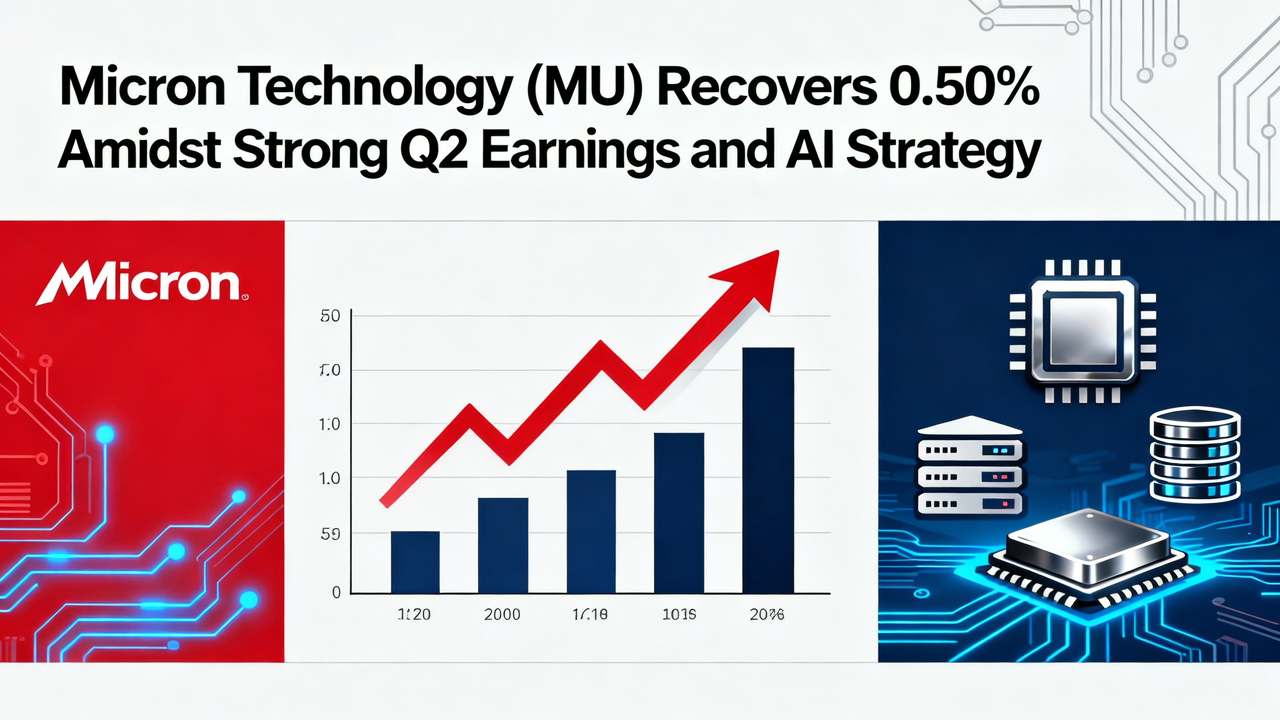 Micron Technology (MU) Recovers 0.50% Amidst Strong Q2 Earnings and AI Strategy