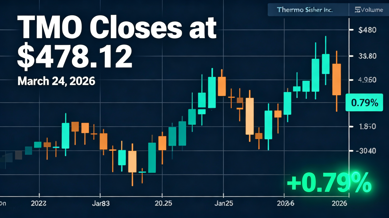 TMO Closes at $478.12 with 0.79% Gain Amid Moderate Volatility on March 24, 2026