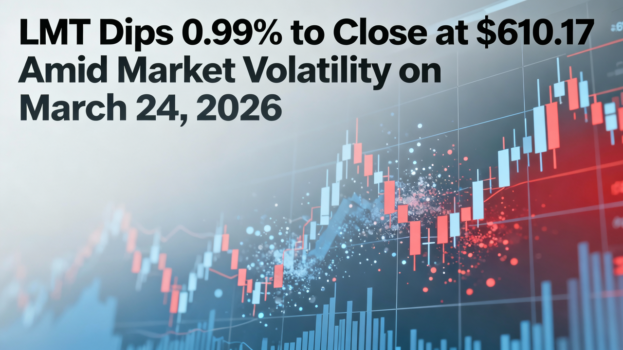 LMT Dips 0.99% to Close at $610.17 Amid Market Volatility on March 24, 2026