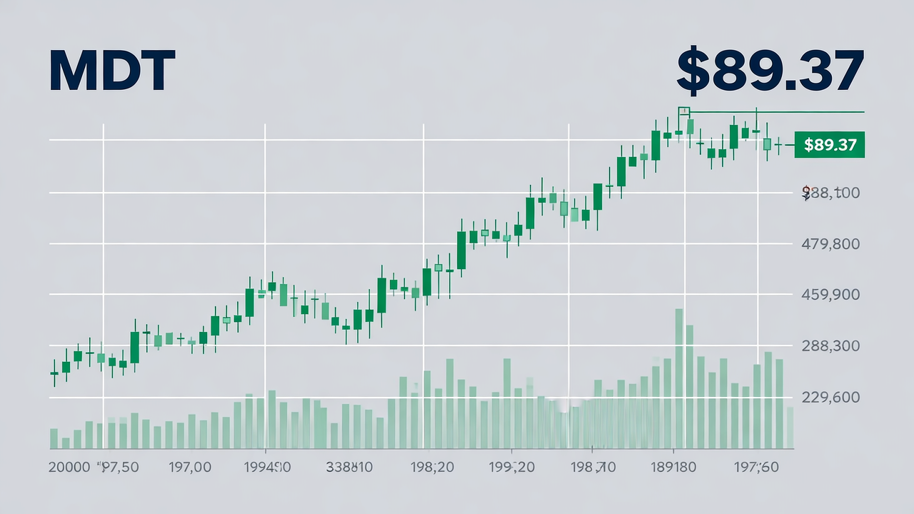 MDT Closes Up 0.23% with Intraday High of $89.37 Amid Stable Trading