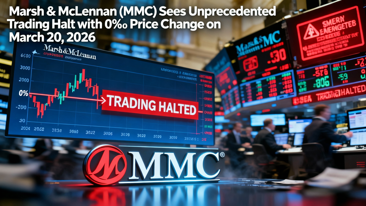 Marsh & McLennan (MMC) Sees Unprecedented Trading Halt with 0% Price Change on March 20, 2026