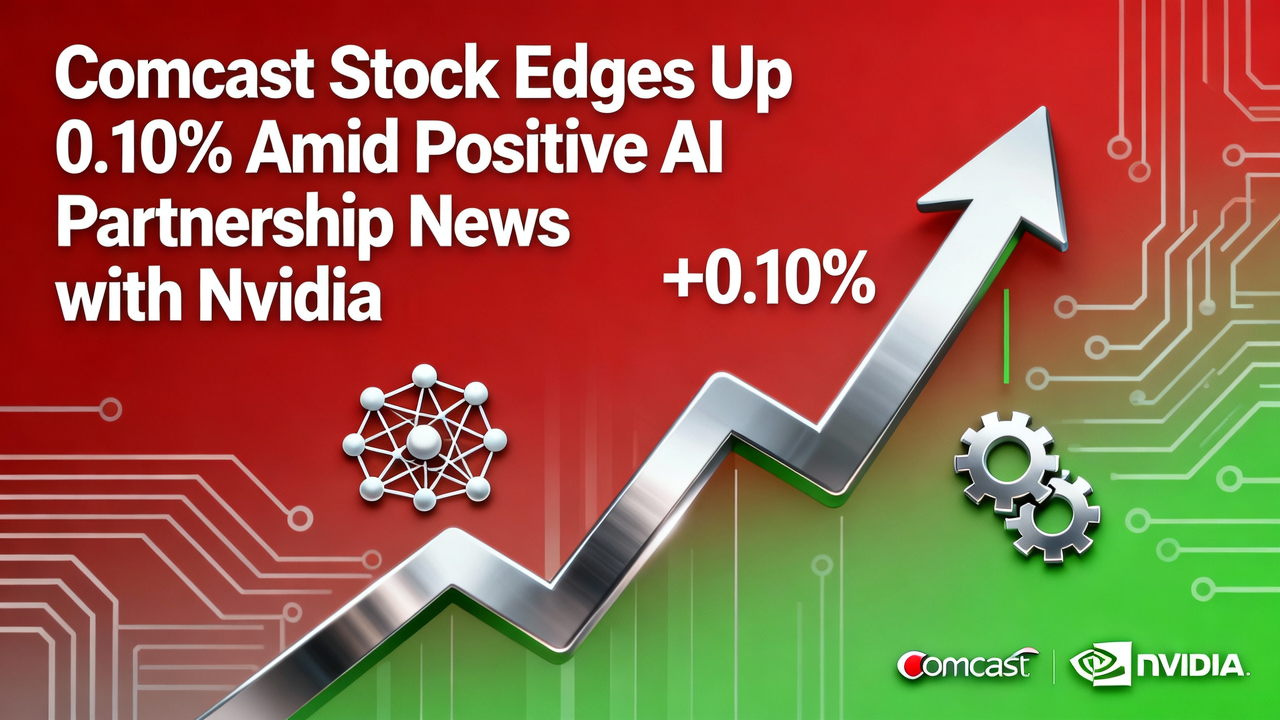 Comcast Stock Edges Up 0.10% Amid Positive AI Partnership News with Nvidia