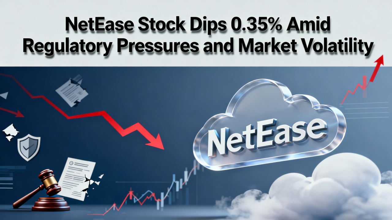 NetEase Stock Dips 0.35% Amid Regulatory Pressures and Market Volatility