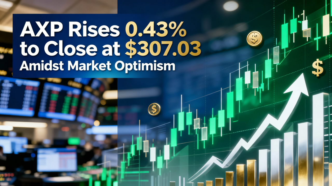 AXP Rises 0.43% to Close at $307.03 Amidst Market Optimism