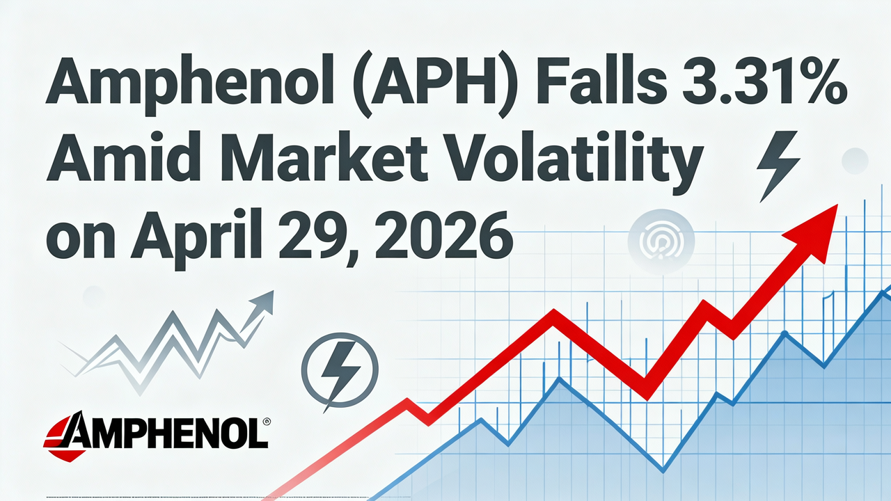 Amphenol (APH) Falls 3.31% Amid Market Volatility on April 29, 2026